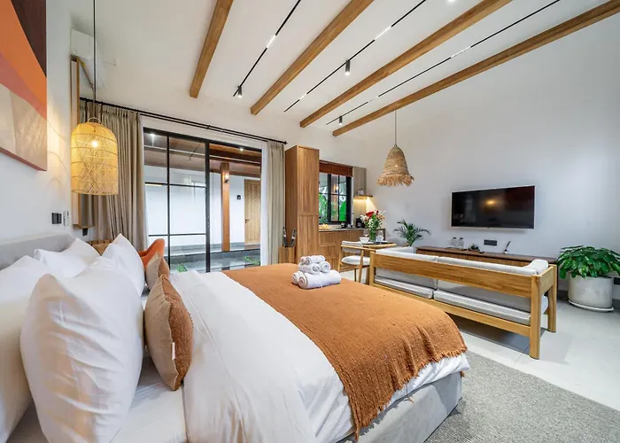 アパート Cascade Apartments- Relaxing With Nature View & Sauna
