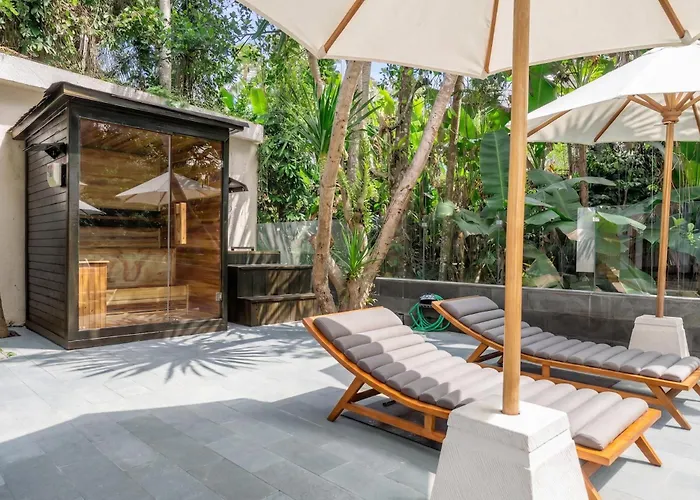 Cascade Apartments- Relaxing With Nature View & Sauna ウブド